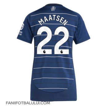 Aston Villa Ian Maatsen #22 Tricou Fotbal Replică 2024-25 Femei Treilea